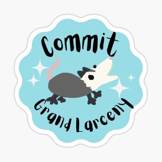 Discover Commit Grand Larceny Opossum Blue