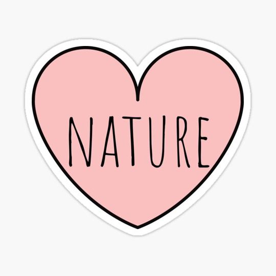 Discover I Love Nature - Pink Heart