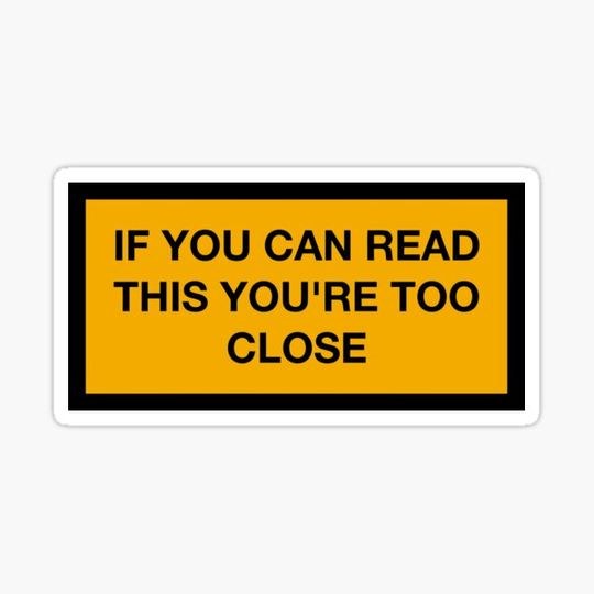 Discover Warning sign