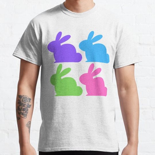 Discover Colorful Bunny Pattern