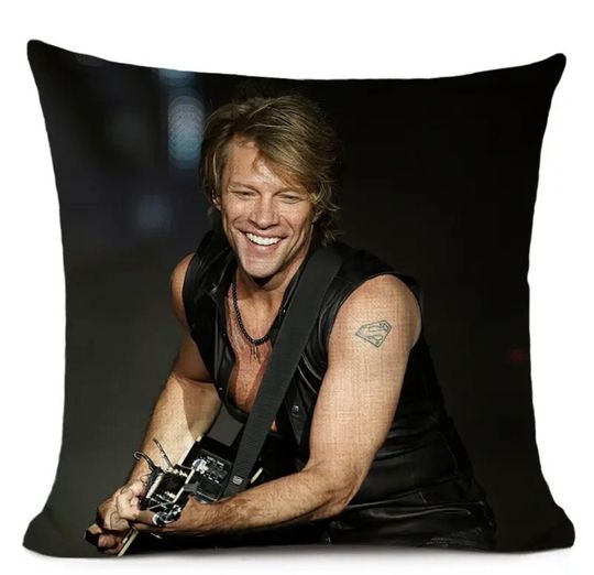 Discover Jon Bon Jovi Pillow