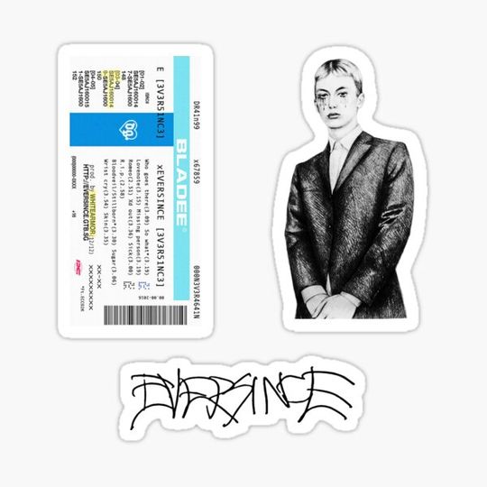 Discover Bladee Eversince drain gang sticker pack
