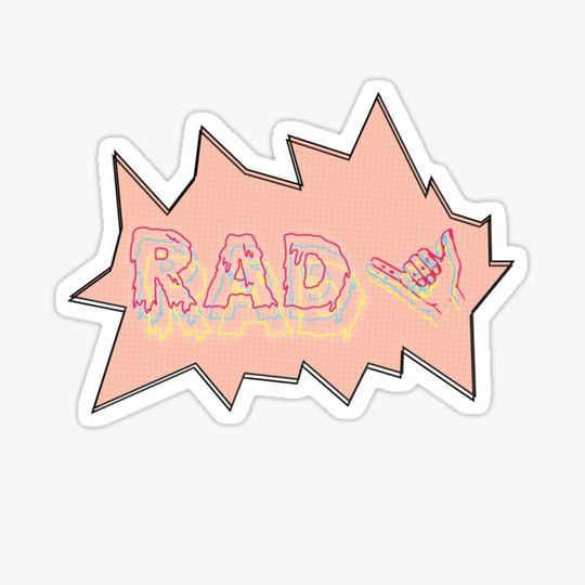 Discover RAD Sticker