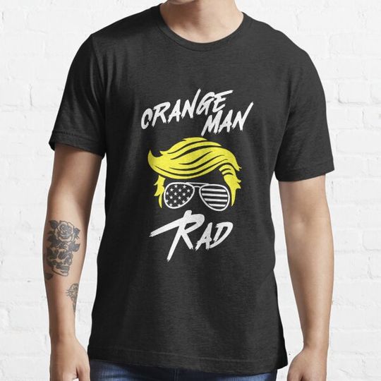 Discover Orange Man Rad Parody of Bad