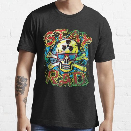 Discover Stay Rad Bad to the Bone Skull