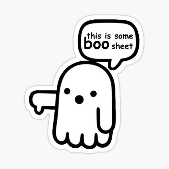 Discover this is some boo sheet