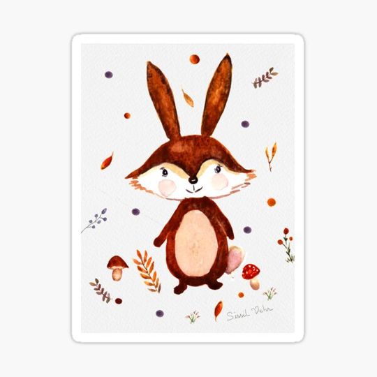Discover Small forest animals : Mister Rabbit
