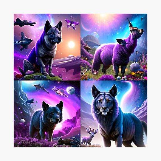 Discover cute art colorful with cartoon efects