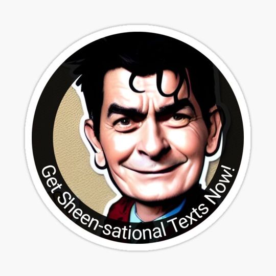 Discover Fly High with Falcon Charlie Sheen Stickers!
