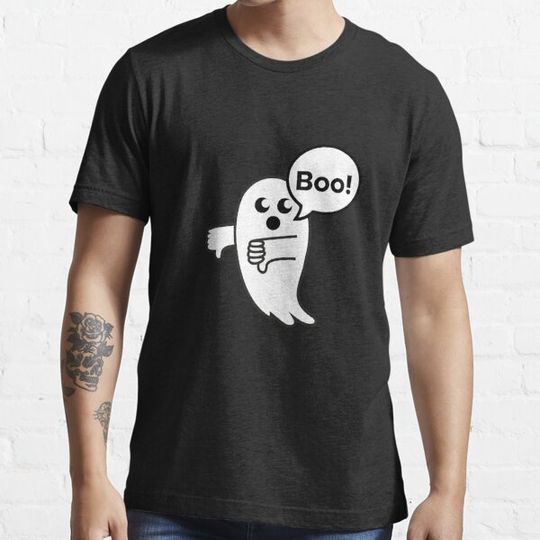 Discover Ghost Of Disapproval. Black T-Shirt
