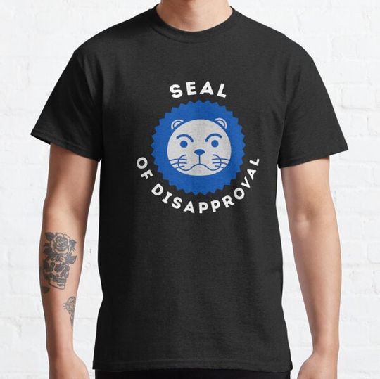Discover Seal of Disapproval Pun Gift