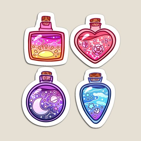 Discover Summer Potions Sticker Sheet