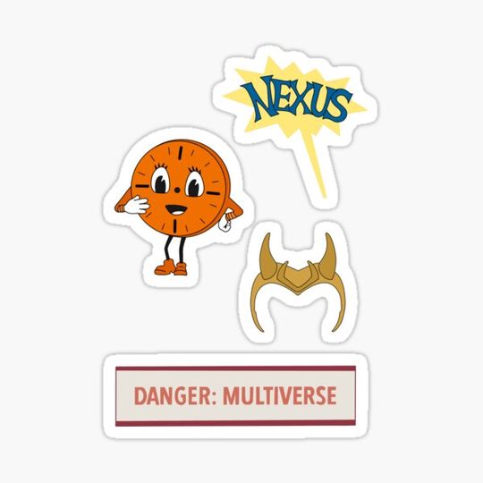 Discover Loki Sticker Sheet