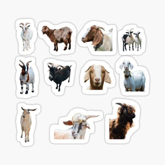 Discover Goat Sticker Pack