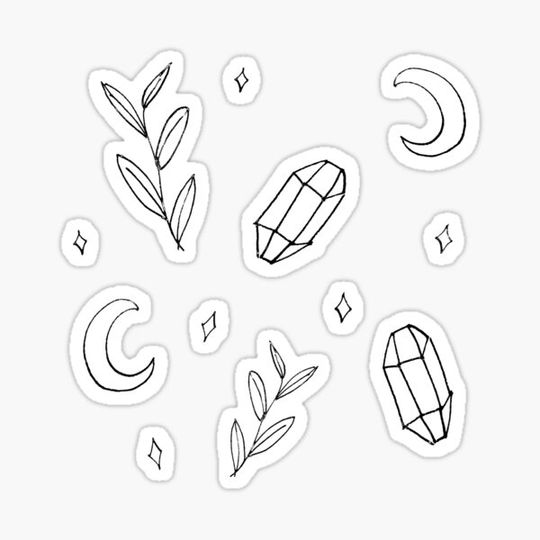 Discover Witchy Sketches [white]