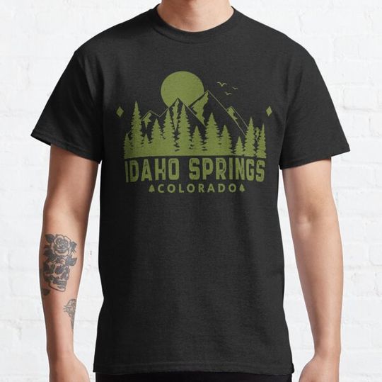 Discover Idaho Springs Colorado Mountain View