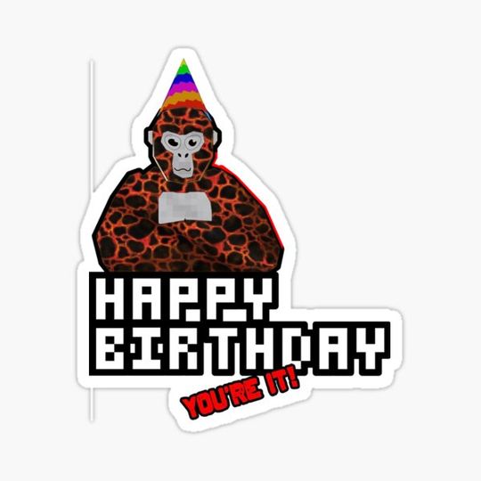 Discover Happy Birthday Gorilla Tag Lava Monkey