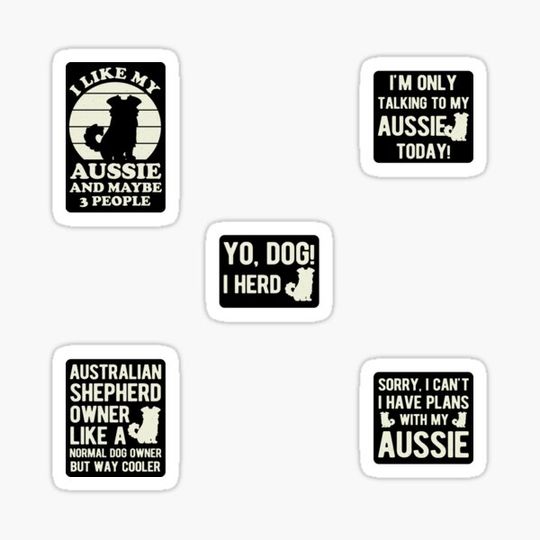 Discover Pack Funny Australian Shepherd