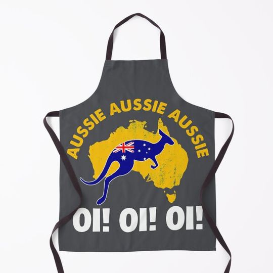 Discover Aussie Flag with Kangaroo Design