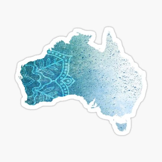 Discover Australia Mandala Map