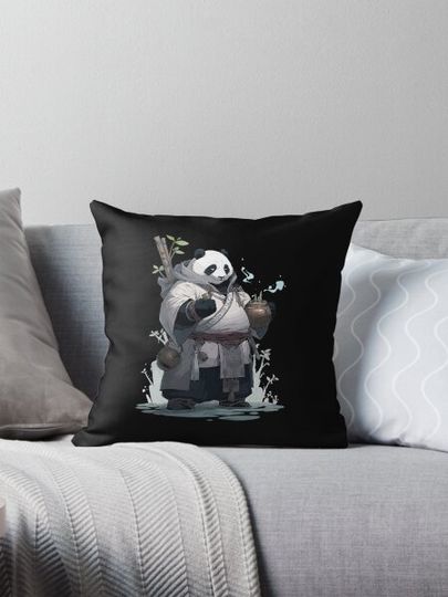 Discover Cute Panda Monk - Graphic For Dungeons and Dragons Fans, Kids and Adults