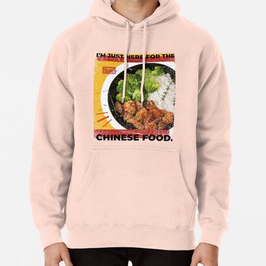 Discover Funny Vintage Sarcastic Just Here Chinese Food Jokes Lover