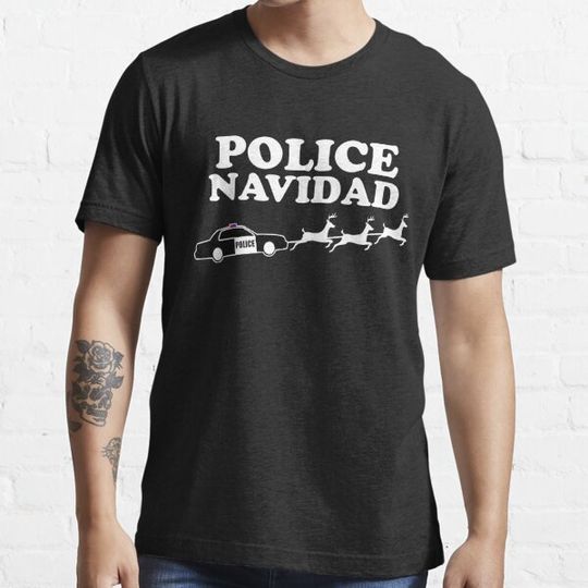 Discover Police Navidad Ugly Christmas Sweater