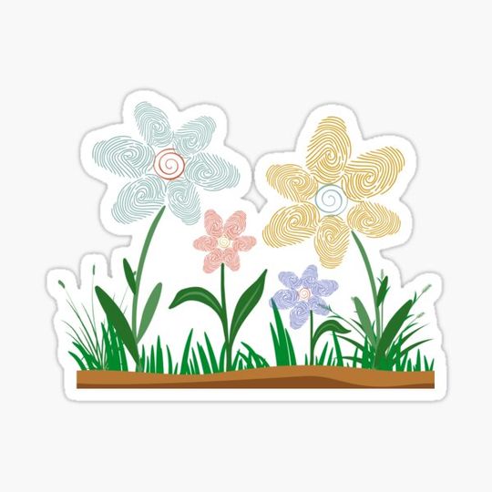 Discover Latent Fingerprint Flower Garden