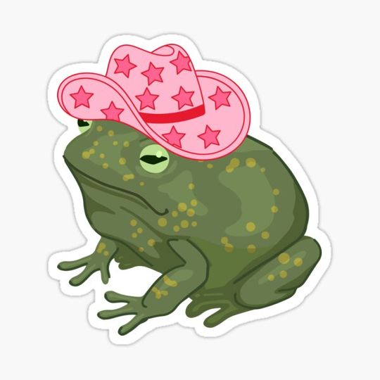 Discover Cowgirl Frog, Cute Girl Frog