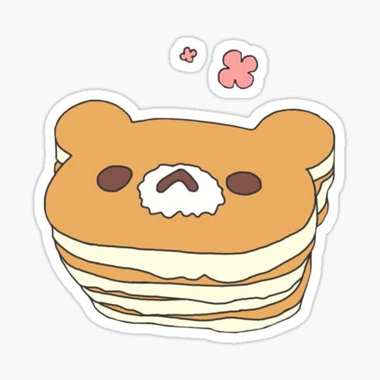 Discover Kawaii Bear Mascotte Pancake