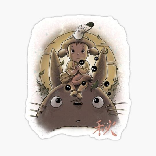 Discover Amazing and Cute ~[℅ghibils℅]~ art of kikis face neighbor smile flying away