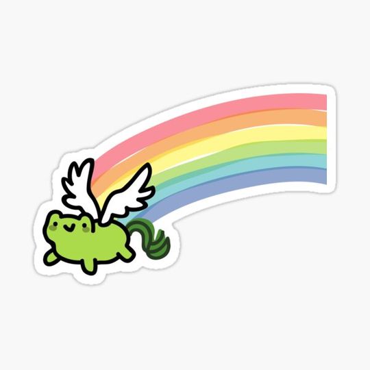Discover flying frog