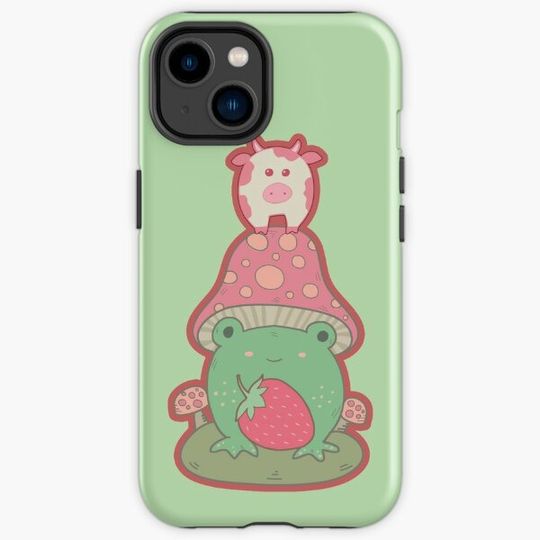 Discover Cottagecore Frog & Strawberry Cow