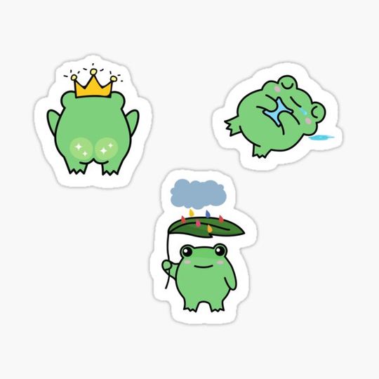 Discover Cute Funny Frogs Design