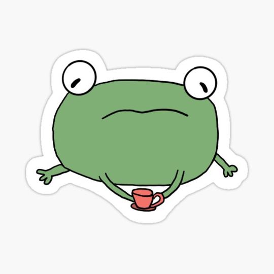 Discover Derpy Frog with Tea