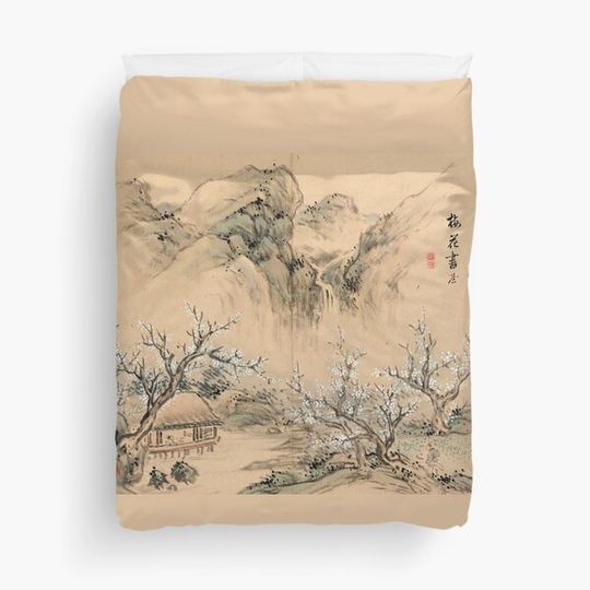 Discover Landscapes of the Four Seasons-Spring (Restored Japanese Painting)