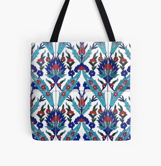 Discover Turkish Iznik Floral Pattern
