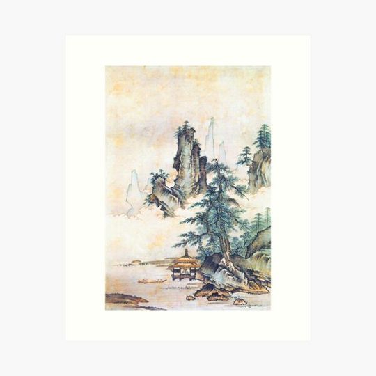 Discover Landscape (Restored Japanese Artwork)