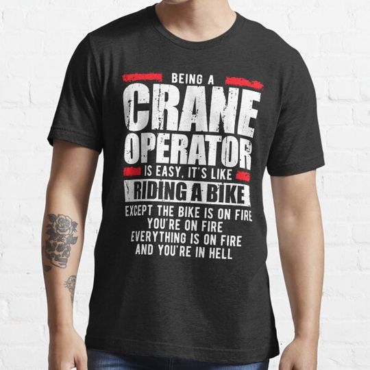 Discover Funny Crane Operator Shirt