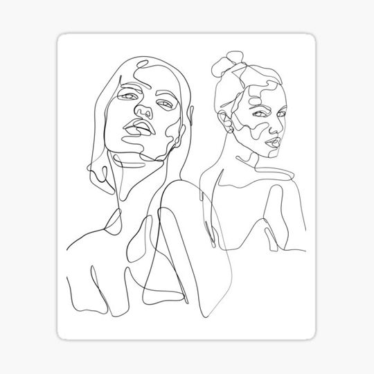 Discover Face Line Women Minimal