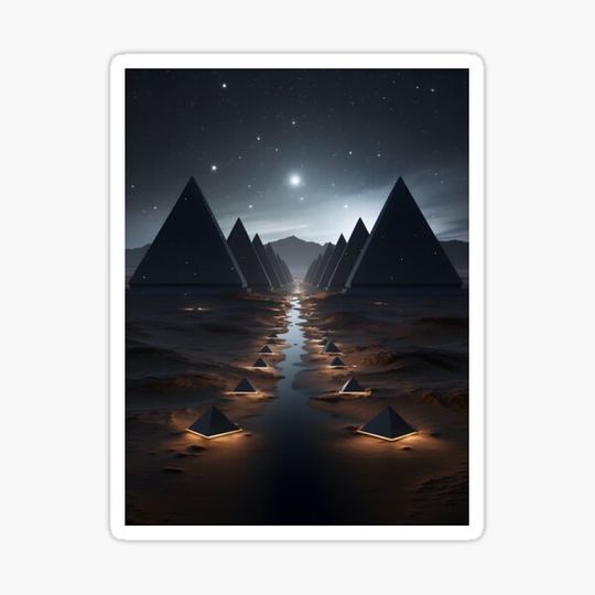Discover dark pyramids