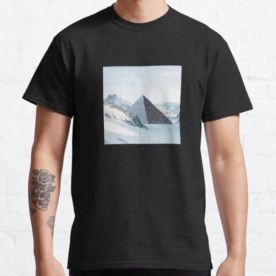 Discover Pyramid with Mountains and Snow