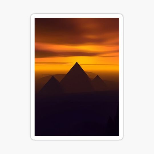 Discover Abstract Wall Art - Pyramids