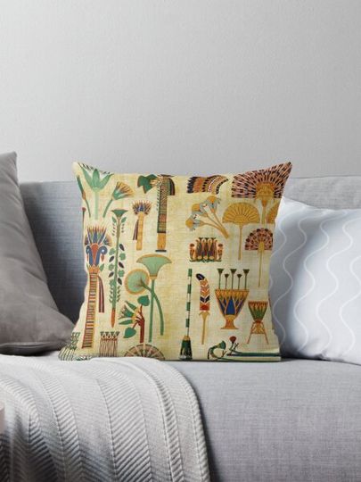 Discover Egyptian Papyrus Pattern