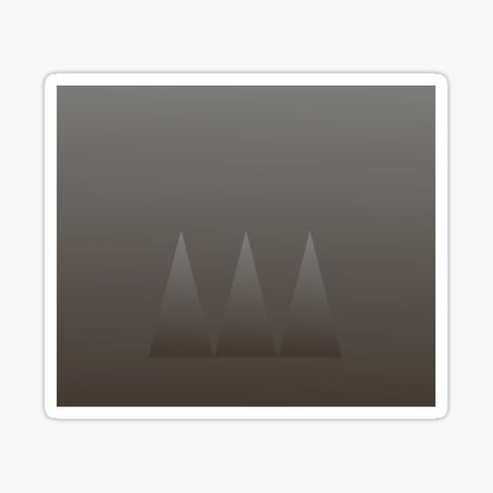 Discover Three pyramids on cool taupe