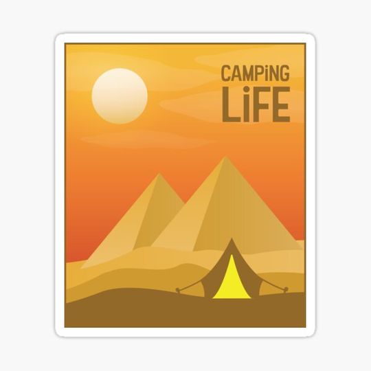 Discover Tent and the Pyramids - Camping Life