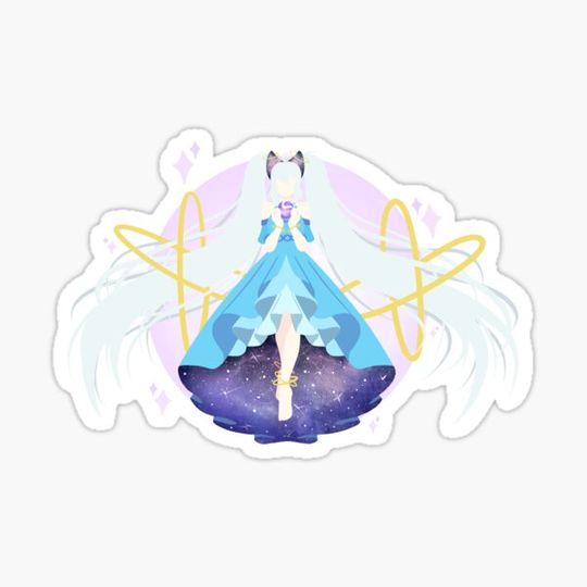 Discover Minimalism Galaxy Girl