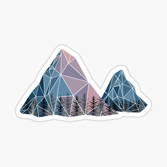 Discover Wooded Mountain Sunset