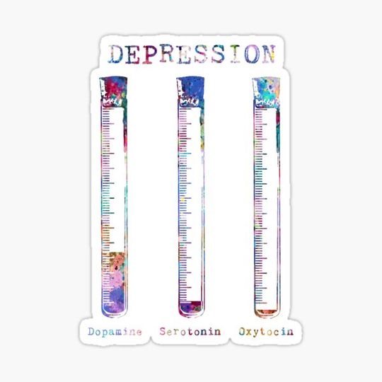 Discover Vial Test Tube of Depression