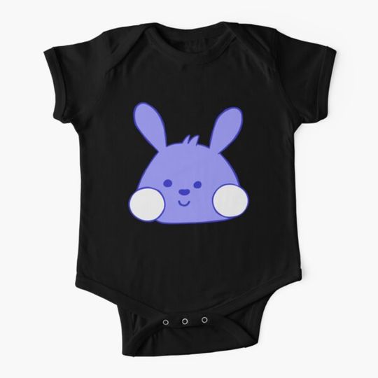 Discover cute colorful rabbit